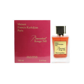 ادوپرفیوم زنانه کلپک مدل باکارات رژ 540 با رایحه گرم حجم 100 میلی‌لیتر